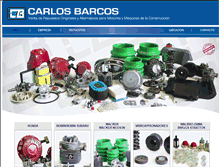 Tablet Screenshot of carlosbarcos.com.ar